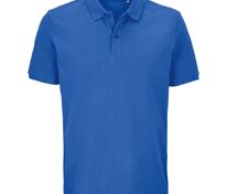 Рубашка поло унисекс Pegase, ярко-синяя (royal) арт.04242241