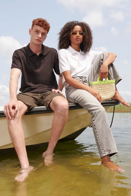 Рубашка поло унисекс Pegase, белая арт.04242102