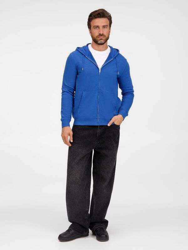 Толстовка унисекс Calipso, ярко-синяя (royal) арт.04237241