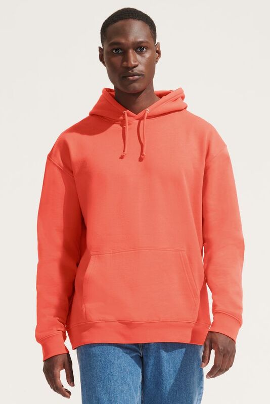 Худи унисекс Condor, оранжевое (коралловое) арт.03815411