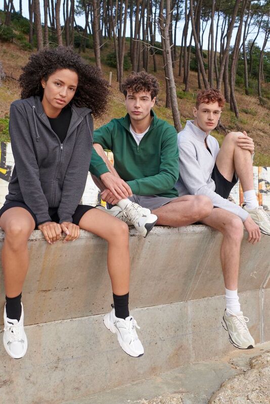 Толстовка унисекс Conrad, темно-зеленая арт.04234264