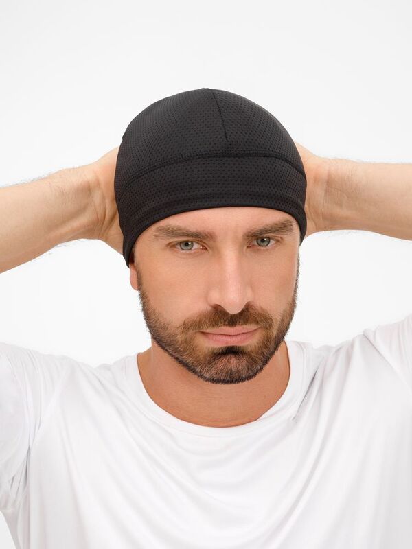 Шапка спортивная GoHead, черная арт.17227.30