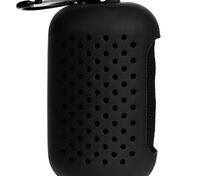 Охлаждающее полотенце Narvik в силиконовом чехле, черное арт.17230.30