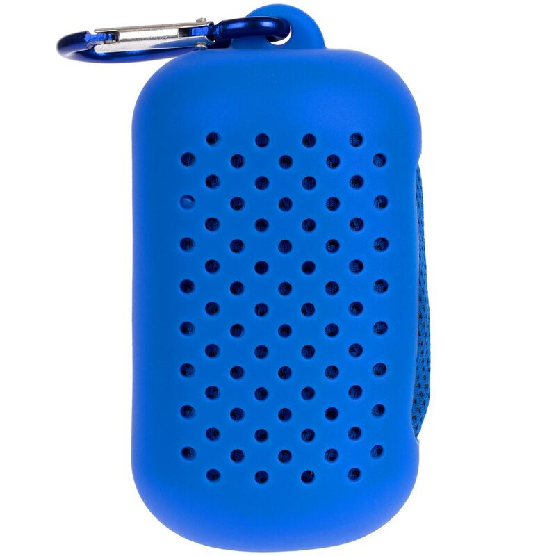 Охлаждающее полотенце Narvik в силиконовом чехле, синее арт.17230.40