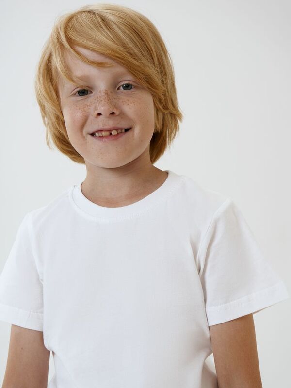 Футболка детская T-Bolka Kids, белая (белоснежная) арт.2504.63