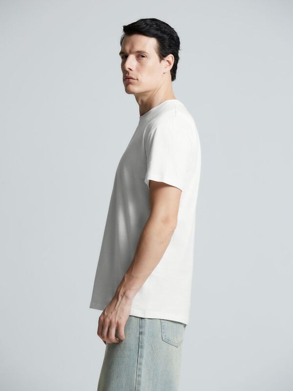 Футболка унисекс T-Bolka 160, белая (белоснежная) арт.6140.63