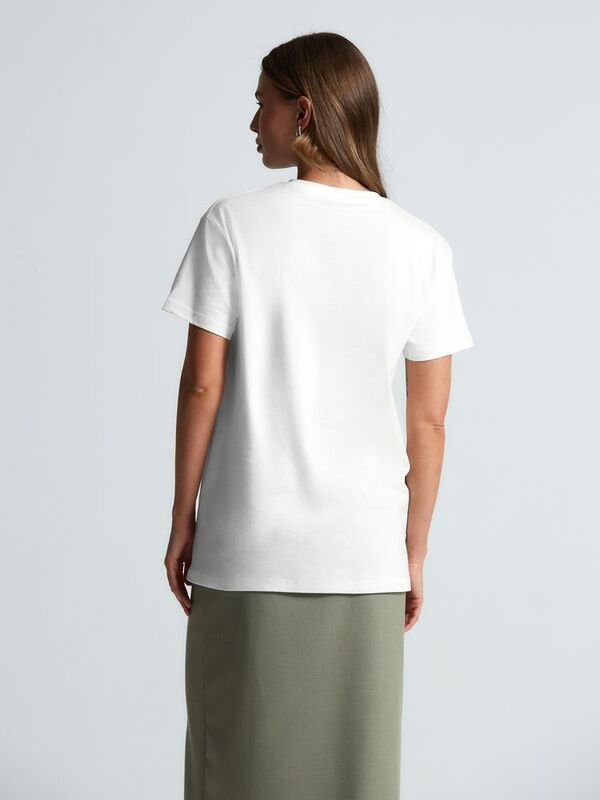 Футболка унисекс T-Bolka 160, белая (белоснежная) арт.6140.63