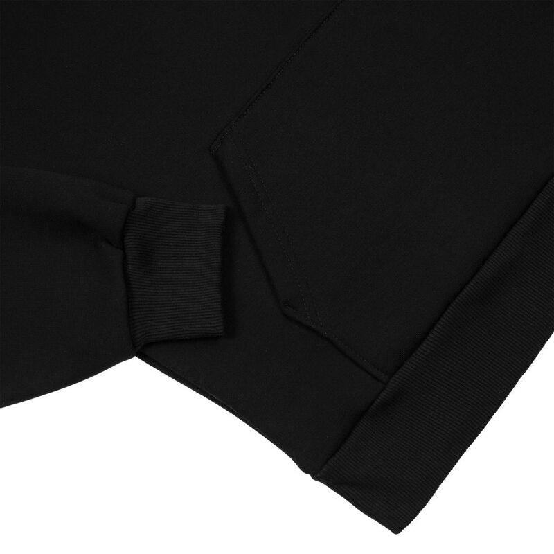 Худи оверсайз унисекс Go Easy, черное арт.16415.30