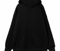 Худи оверсайз унисекс Go Easy, черное арт.16415.30