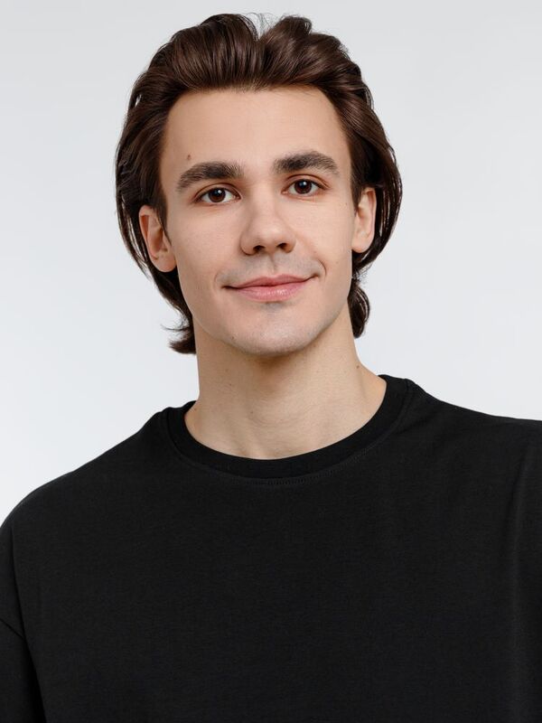 Футболка оверсайз унисекс Big Haul, черная арт.16417.30