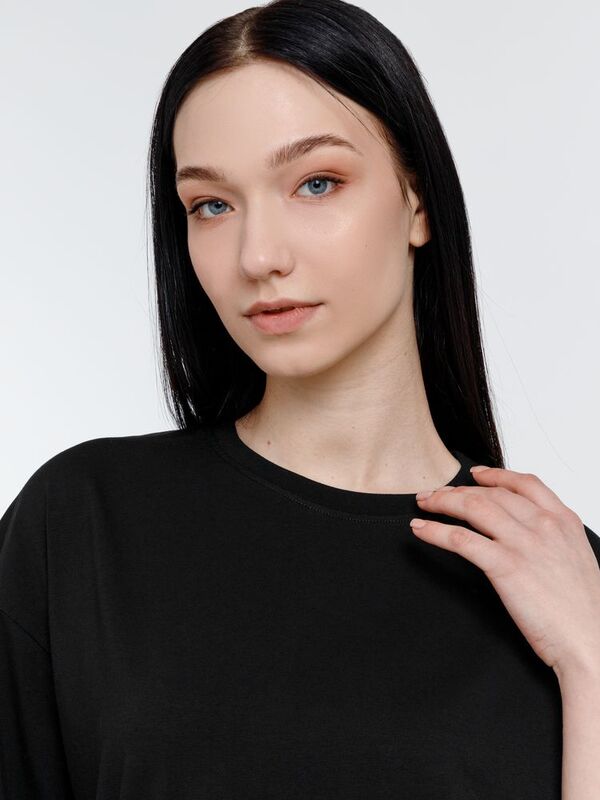 Футболка оверсайз унисекс Big Haul, черная арт.16417.30