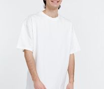 Футболка оверсайз унисекс Big Haul, молочно-белая арт.16417.60