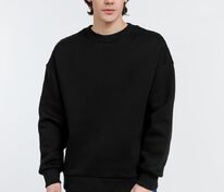 Свитшот оверсайз унисекс True Self, черный арт.16416.30