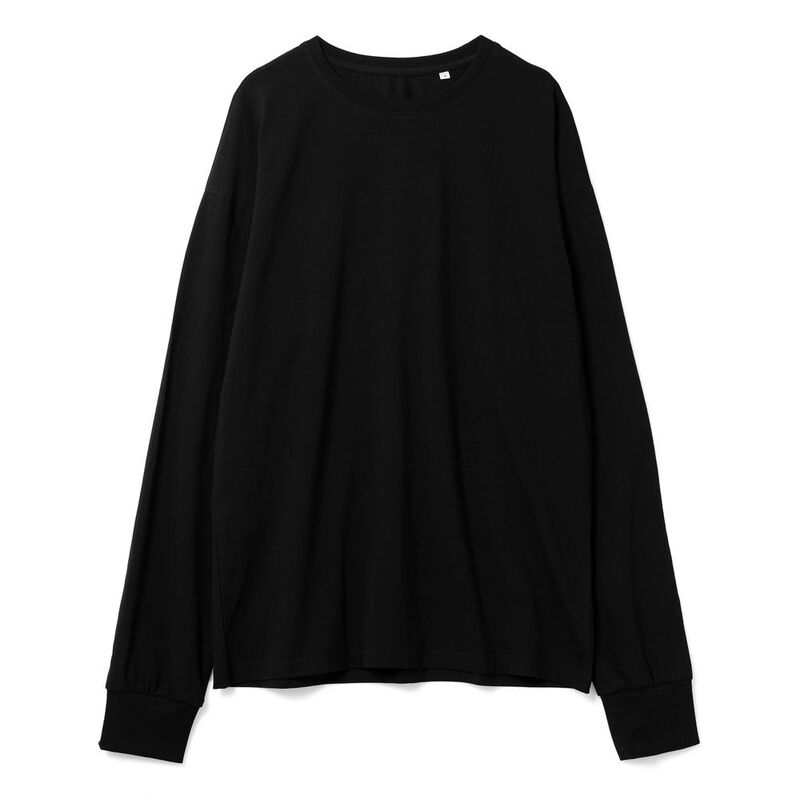 Футболка оверсайз унисекс City Sapiens, черная арт.16418.30