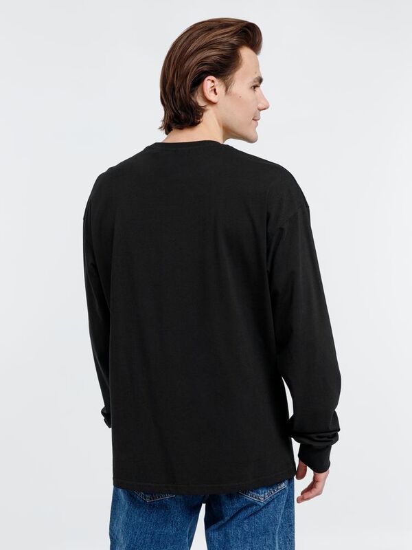 Футболка оверсайз унисекс City Sapiens, черная арт.16418.30