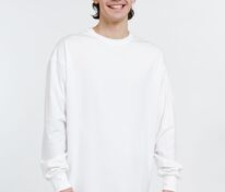 Футболка оверсайз унисекс City Sapiens, молочно-белая арт.16418.60