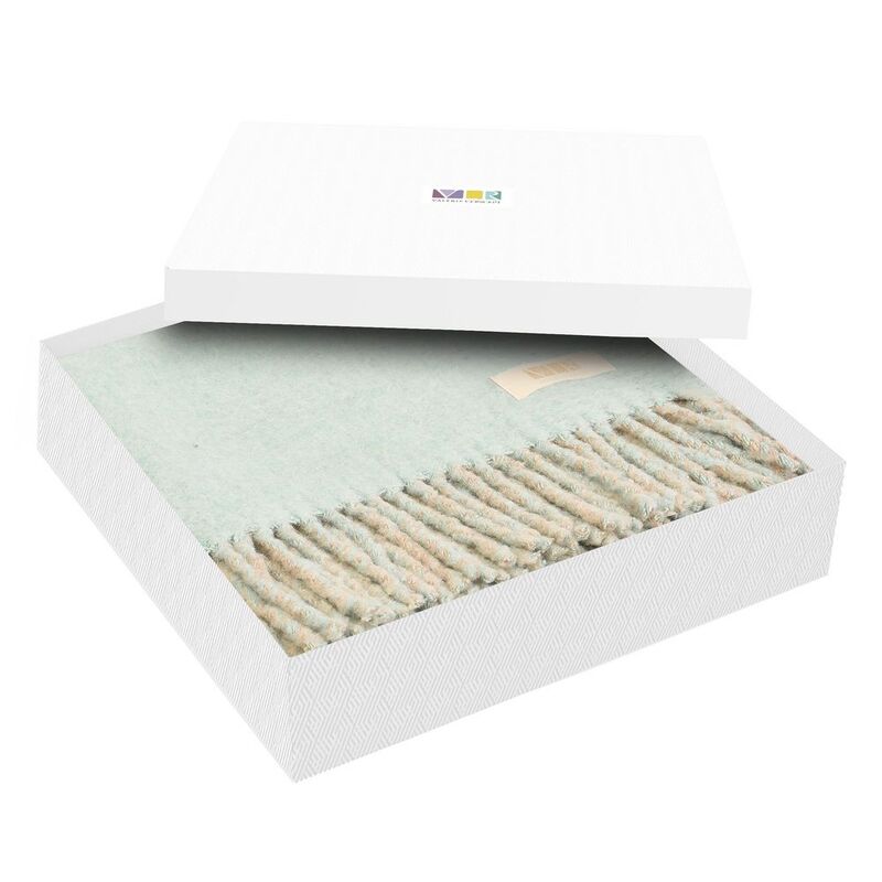 Плед Mumbai Duo, голубой арт.16342.14