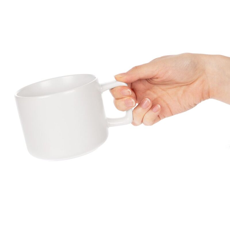 Чашка Jumbo, ver.2, матовая, белая арт.30114.60