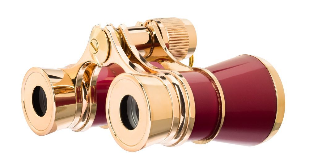 Театральный бинокль Broadway 325B, красный арт.16357.50