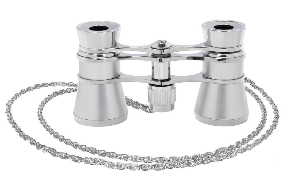 Театральный бинокль Broadway 325B, серебристый арт.16357.10