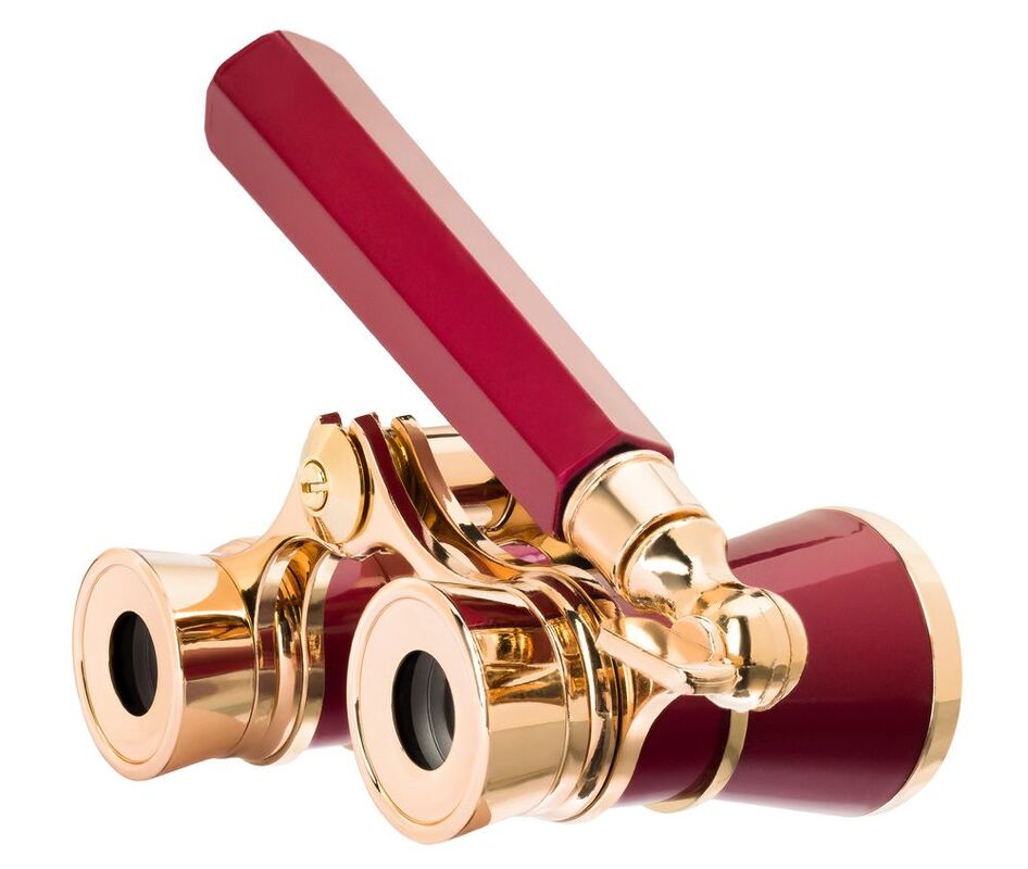 Театральный бинокль-лорнет Broadway 325E, красный арт.16358.50