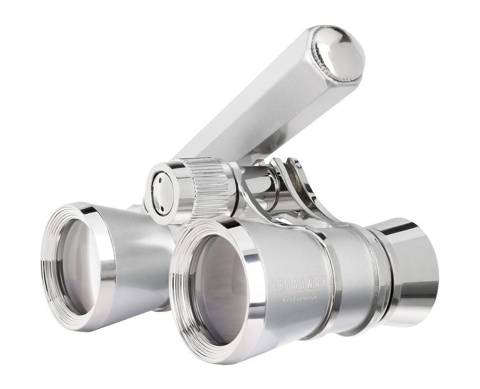 Театральный бинокль-лорнет Broadway 325E, серебристый арт.16358.10