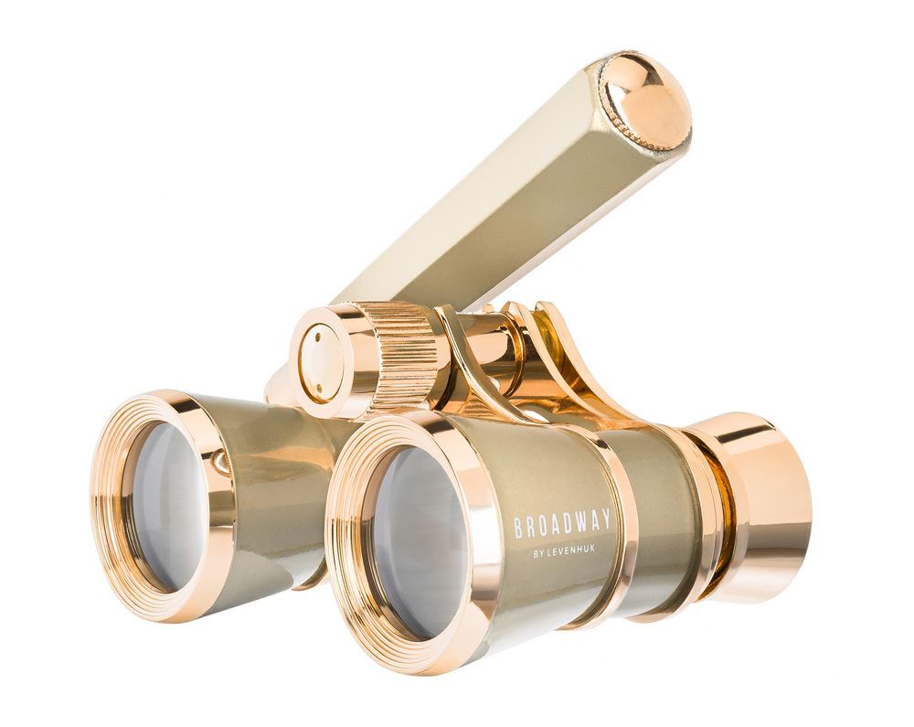 Театральный бинокль-лорнет Broadway 325E, золотистый арт.16358.00