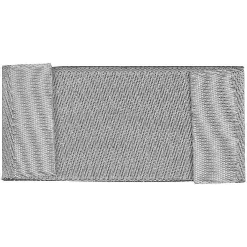 Лейбл тканевый Epsilon, XXS, серый арт.16348.10