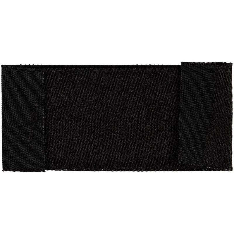 Лейбл тканевый Epsilon, XXS, черный арт.16348.30