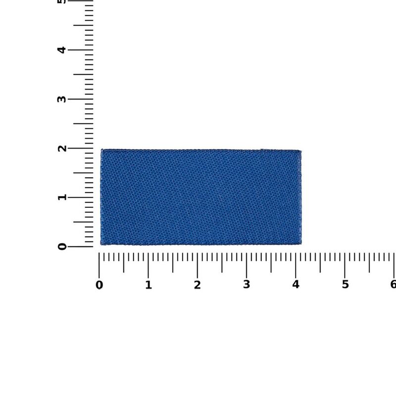 Лейбл тканевый Epsilon, XXS, синий арт.16348.44