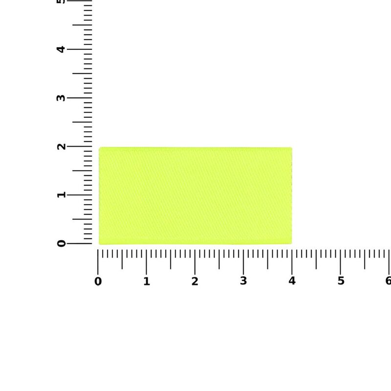 Лейбл тканевый Epsilon, XXS, желтый неон арт.16348.89