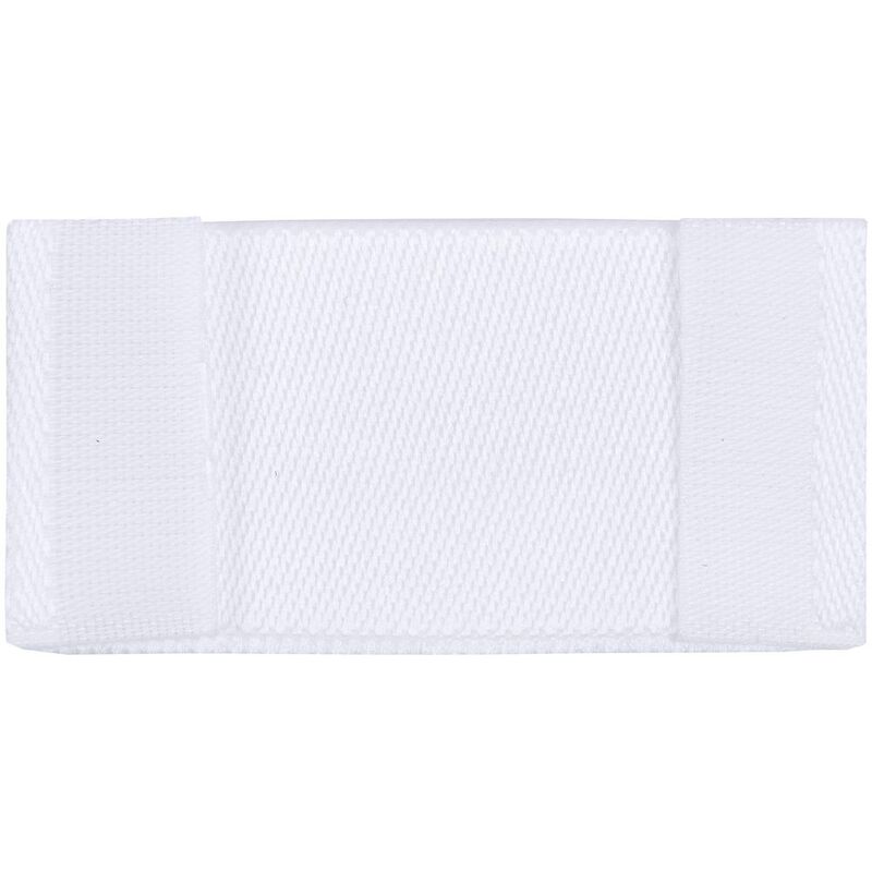 Лейбл тканевый Epsilon, XXS, белый арт.16348.60