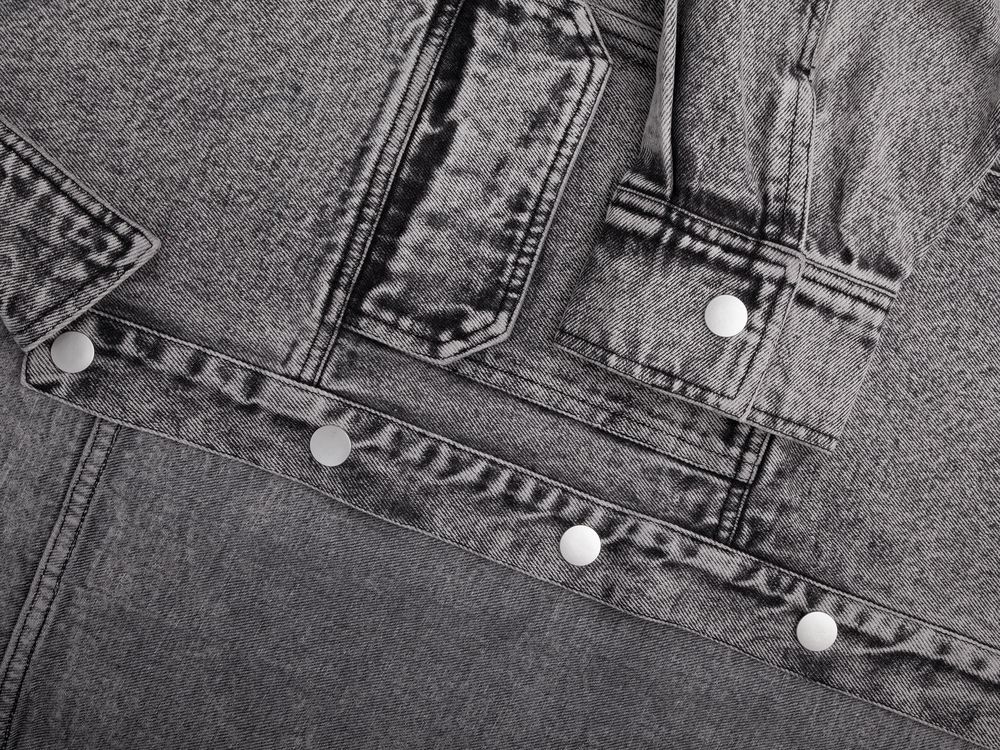 Куртка джинсовая O2, серая арт.15259.10