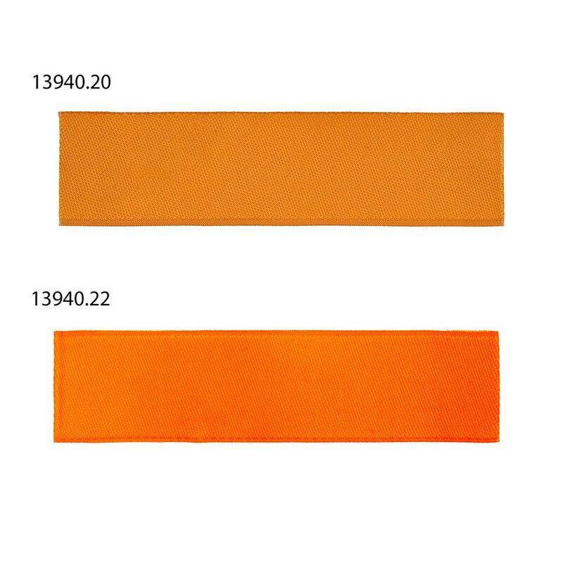 Лейбл тканевый Epsilon, S, оранжевый арт.13940.20