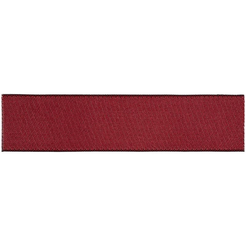 Лейбл тканевый Epsilon, S, бордовый арт.13940.55