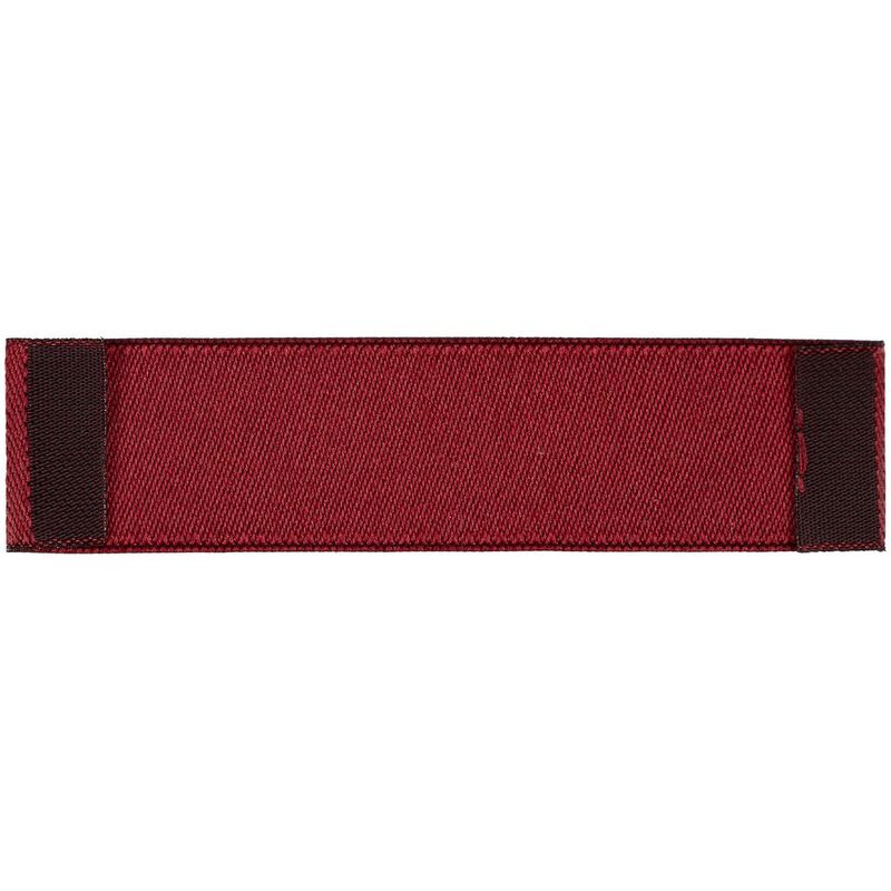 Лейбл тканевый Epsilon, S, бордовый арт.13940.55