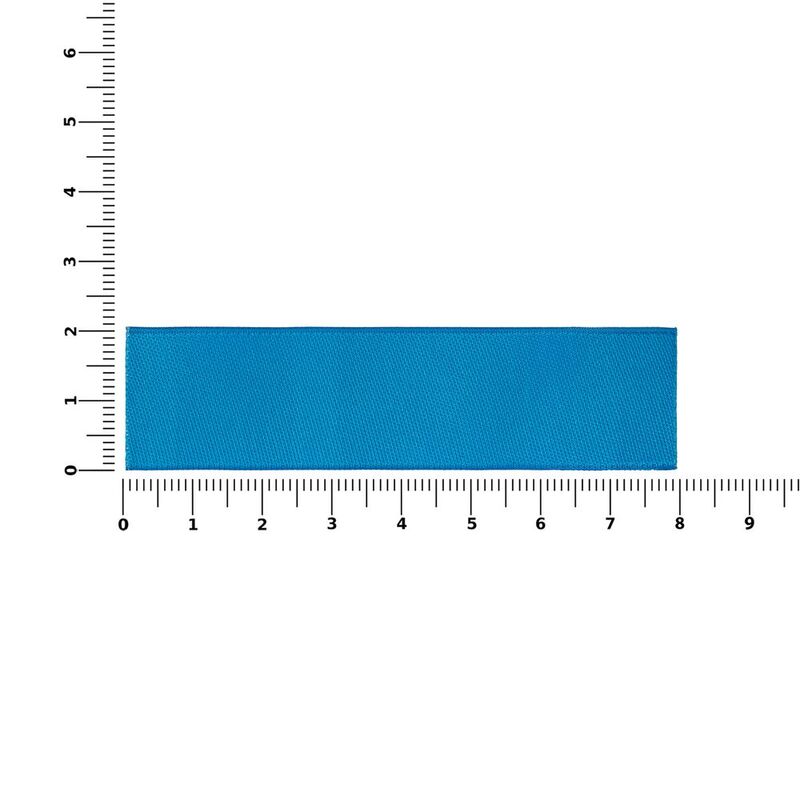 Лейбл тканевый Epsilon, S, голубой арт.13940.14