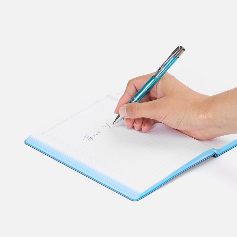 Ручка шариковая Keskus, бирюзовая арт.16424.49