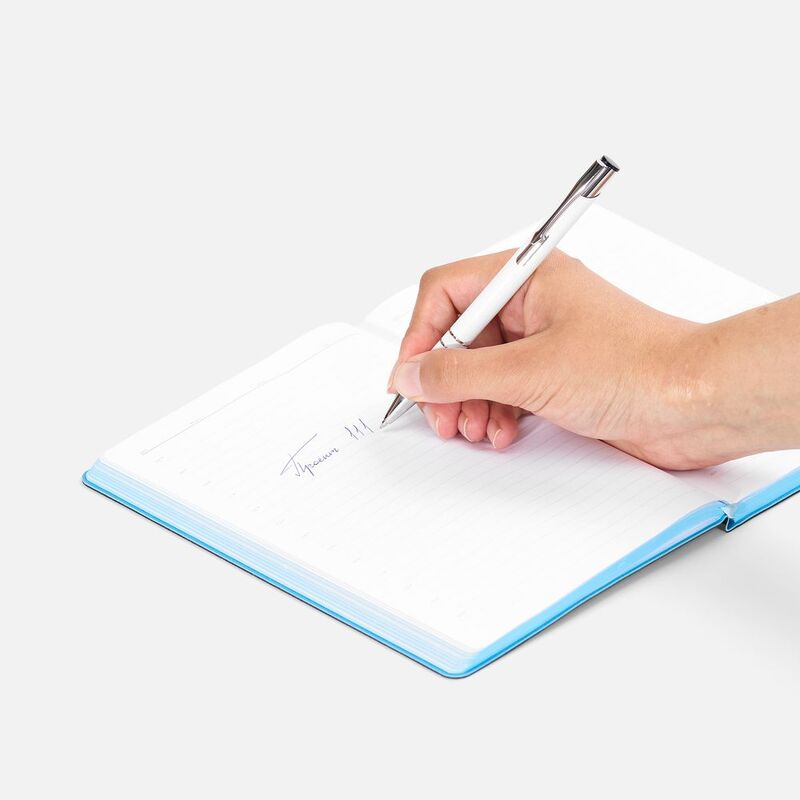 Ручка шариковая Keskus, белая арт.16424.60