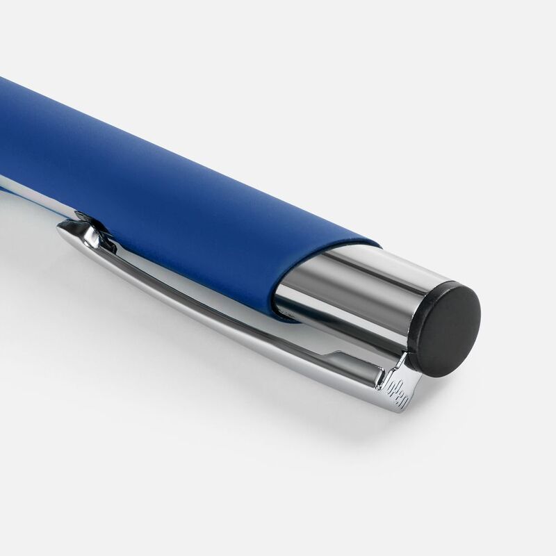 Ручка шариковая Keskus Soft Touch, ярко-синяя арт.16425.44