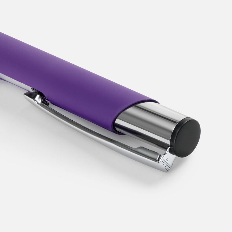 Ручка шариковая Keskus Soft Touch, фиолетовая арт.16425.70