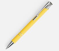 Ручка шариковая Keskus Soft Touch, желтая арт.16425.80