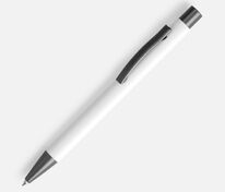 Ручка шариковая Atento Soft Touch, белая арт.16427.60