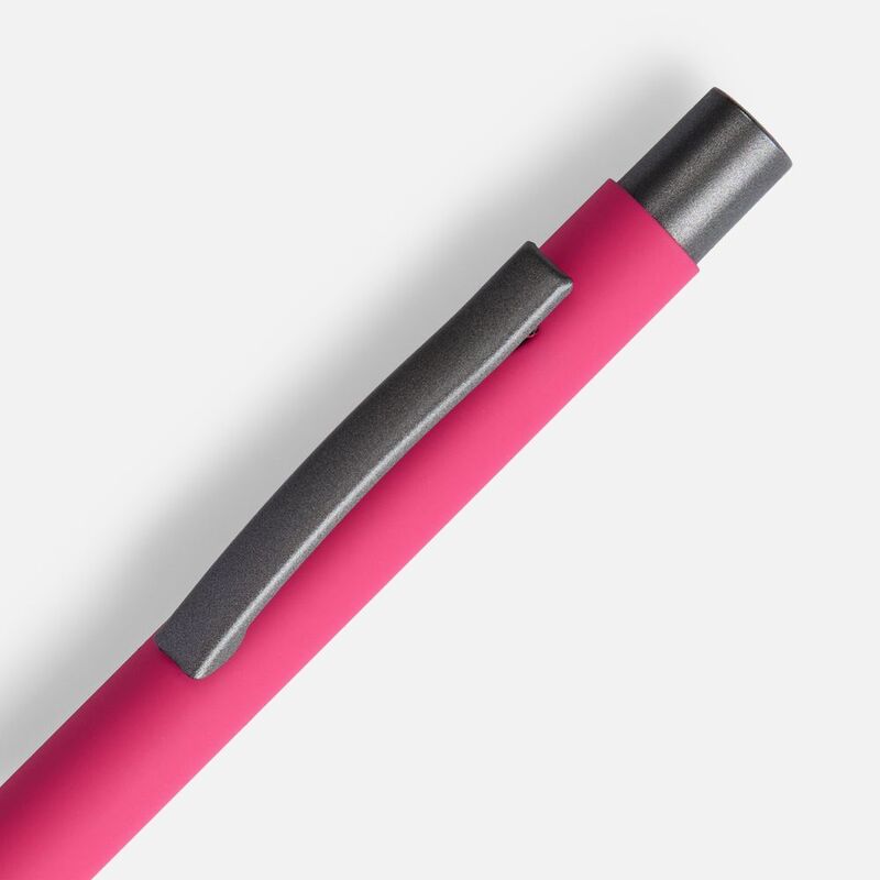 Ручка шариковая Atento Soft Touch, розовая арт.16427.15