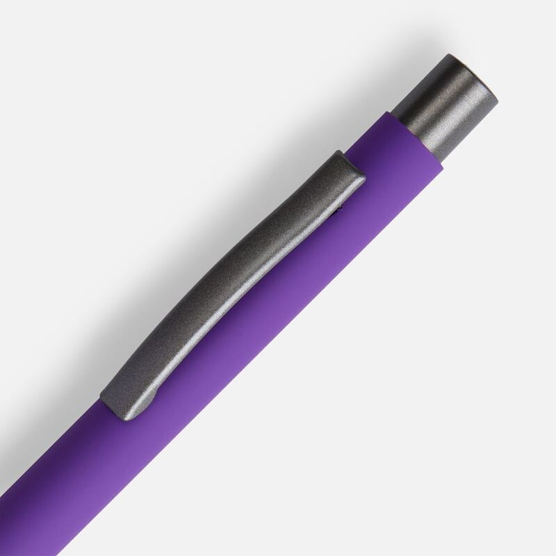 Ручка шариковая Atento Soft Touch, фиолетовая арт.16427.70