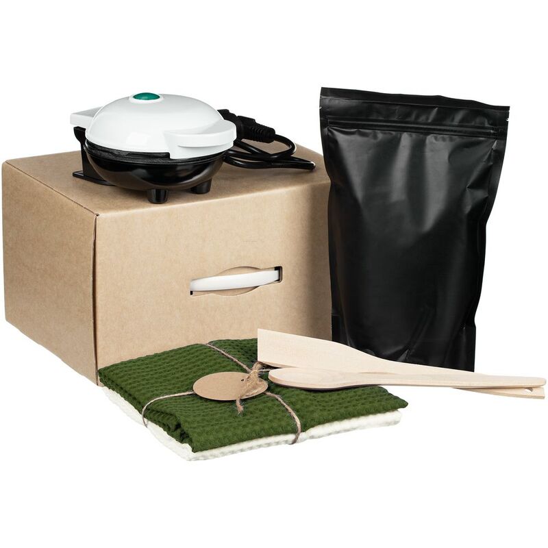 Коробка Matter High Light, крафт с черной ручкой арт.19173.03