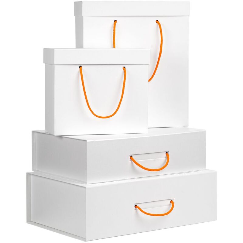 Круглый шнур Lasso S, оранжевый неон, 50 см арт.16700.22.50cm