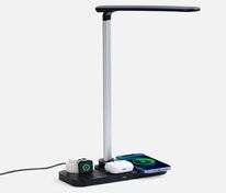 Настольная лампа с беспроводной зарядкой Power Light, черная арт.15767.30