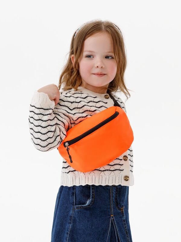 Детская поясная сумка Sonrisa, оранжевая арт.19172.20