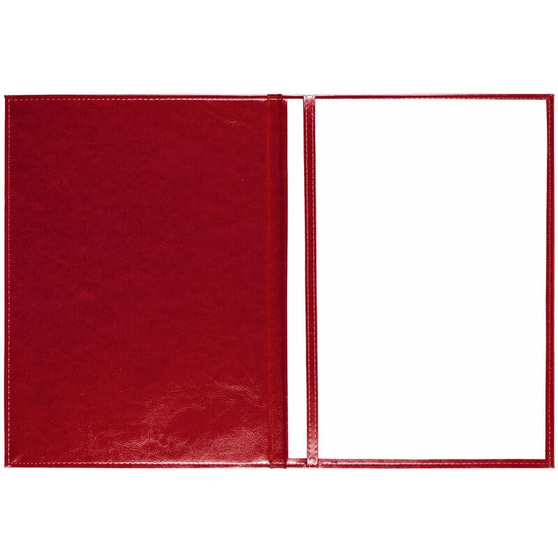 Папка адресная Nebraska, красная арт.11508.50